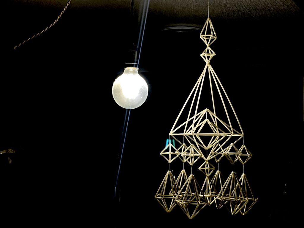 組み合わせたヒンメリ