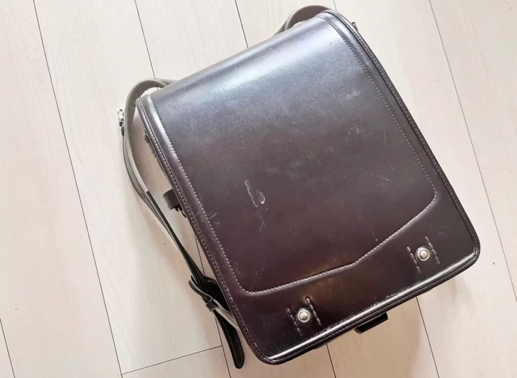 大切に６年間使用したランドセル