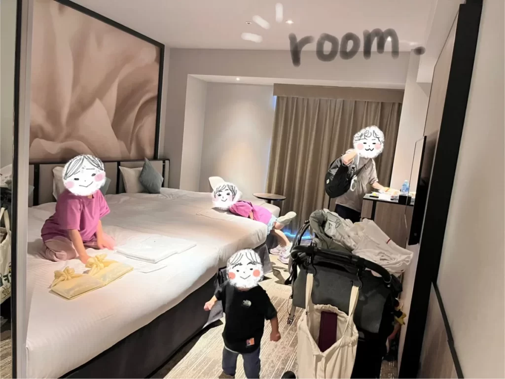 ホテルユニバーサルシティのお部屋