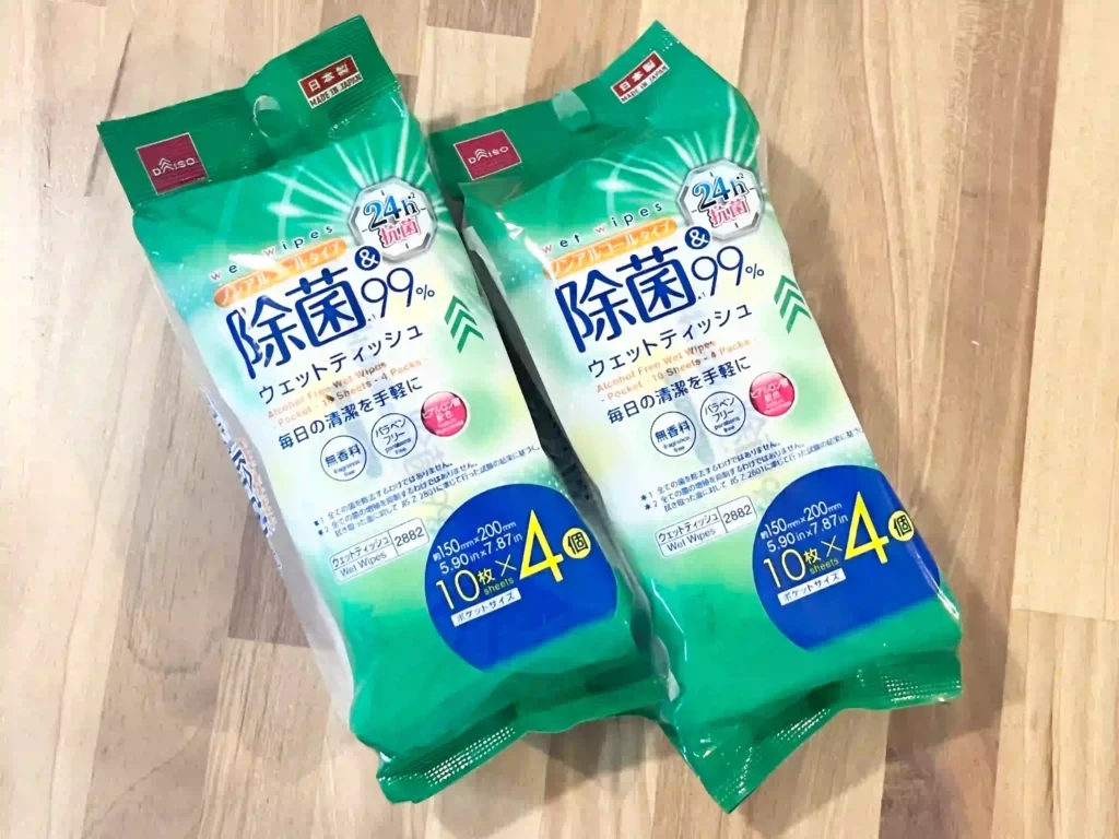 ウェットティッシュの写真